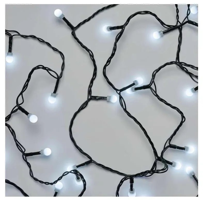 Instalație LED de Crăciun de exterior 80xLED/13m IP44 alb rece