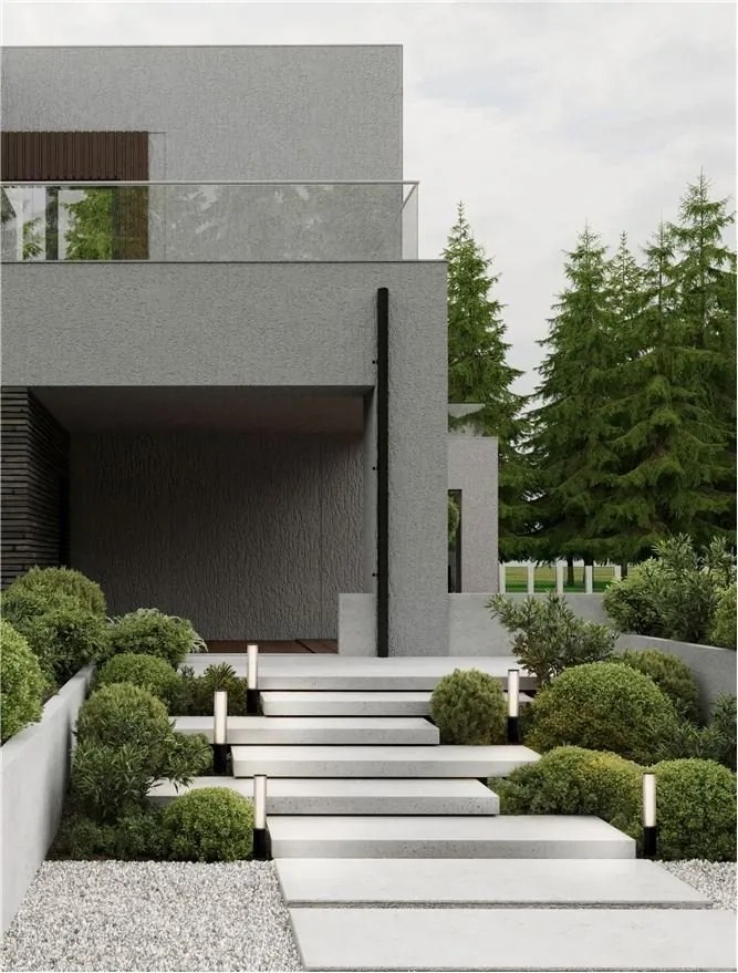 Stalp LED exterior din aluminiu IP65 Iman H-65,5cm