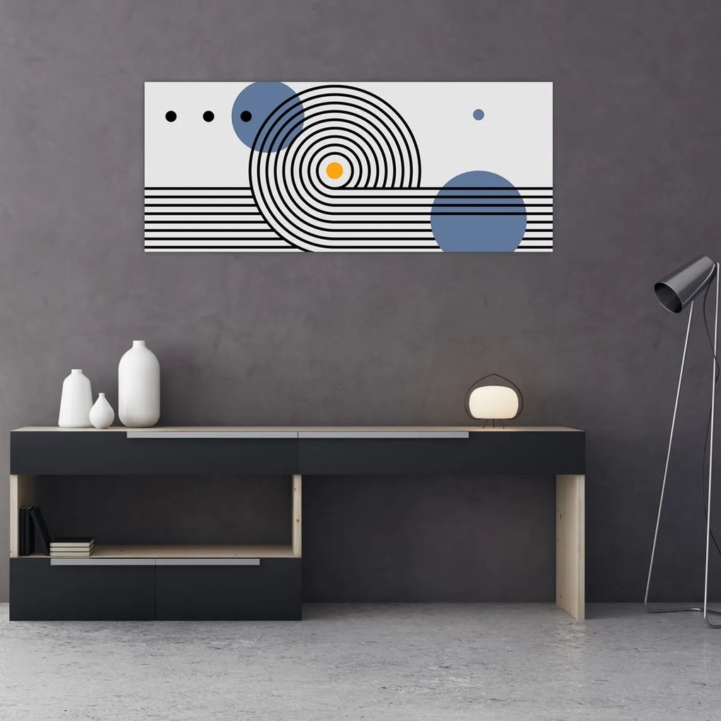 Tablou - Abstracție minimalistă N⁰1 (120x50 cm)