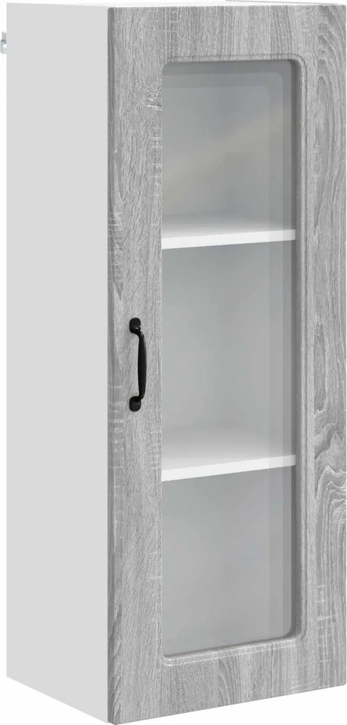 vidaXL Dulap de bucătărie Kalmar Gri Sonoma 40 x 31 x 100 cm