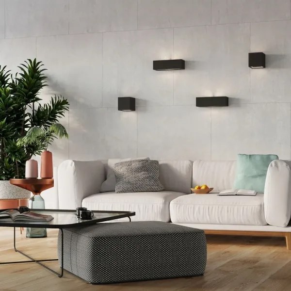 Aplică VEGA 1xE27/60W/230V neagră