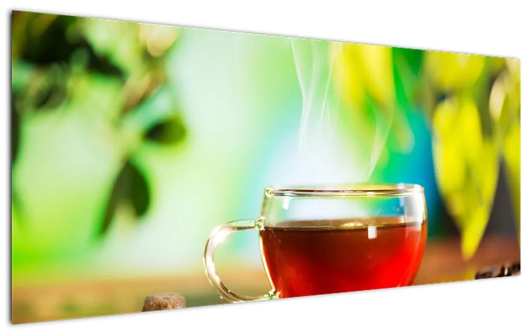 Tablou - Natura moartă, ceai (120x50 cm)