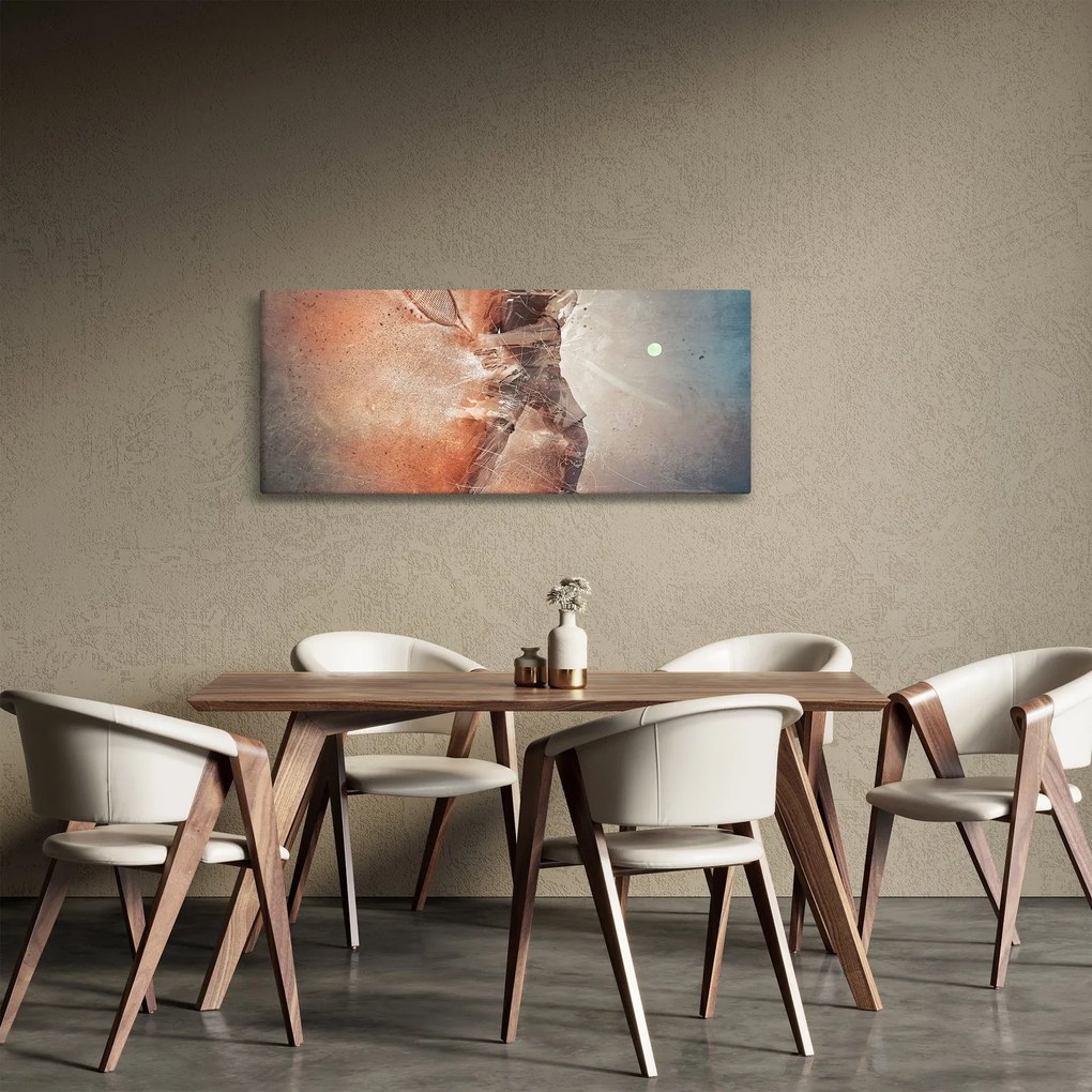 Tablou - Jucător de tenis (120x50 cm)