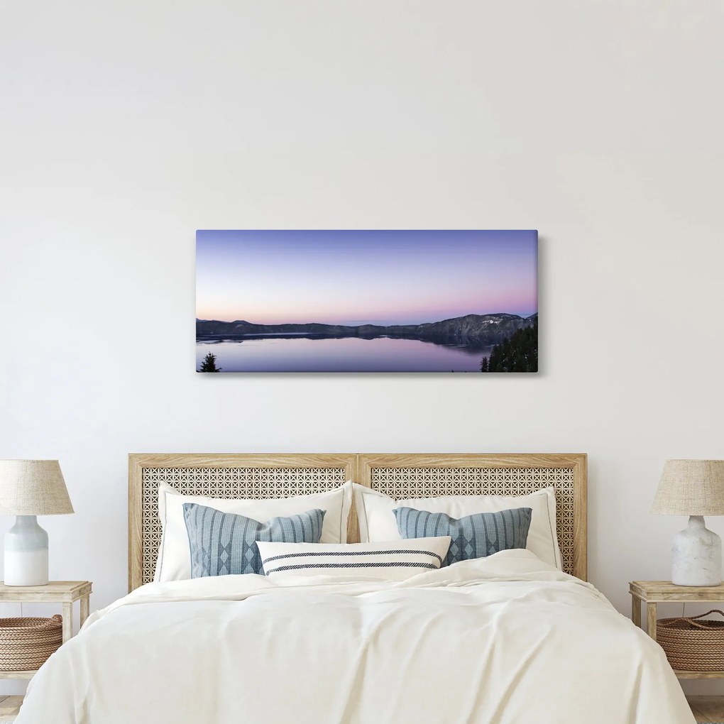Tablou cu lac (120x50 cm)