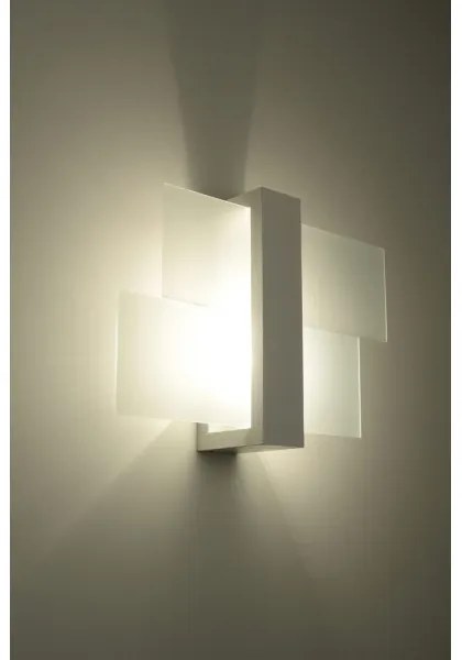 Aplică perete FENIKS 1 1xE27/60W/230V alb