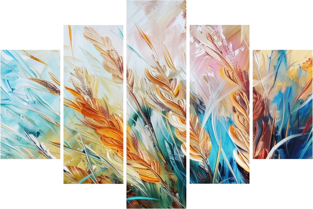 Tablou - Grâu, abstracție (150x105 cm)