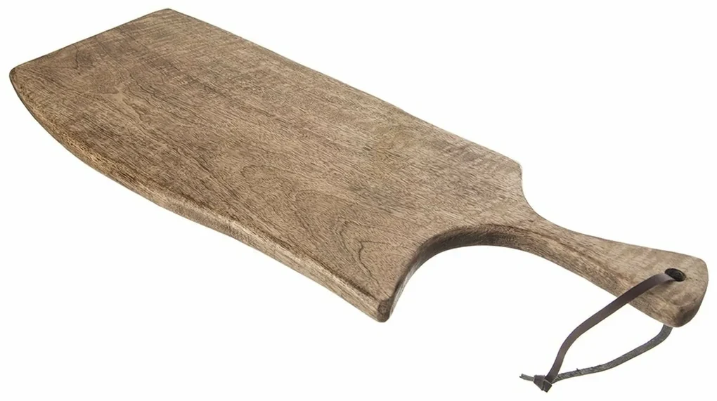 Orion Placă de tăiat cu mâner Mango, 61 x 23 cm