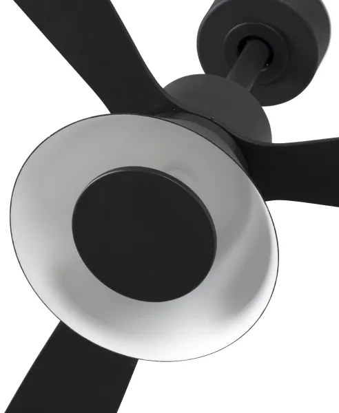 FARO 33761WT-23-LED Ventilator cu dimmer AMELIA L CONE LED/20W/230V negru Ø132 cm WT +DO