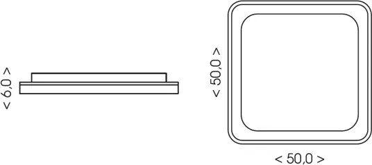 BRILAGI - LED plafonieră cu dimmer FALCON SLIM LED/50W/230V alb/bej + telecomandă