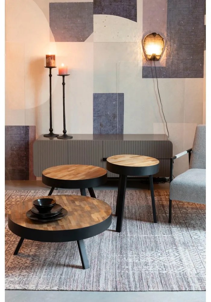 Aplică de perete White Label Lena, negru