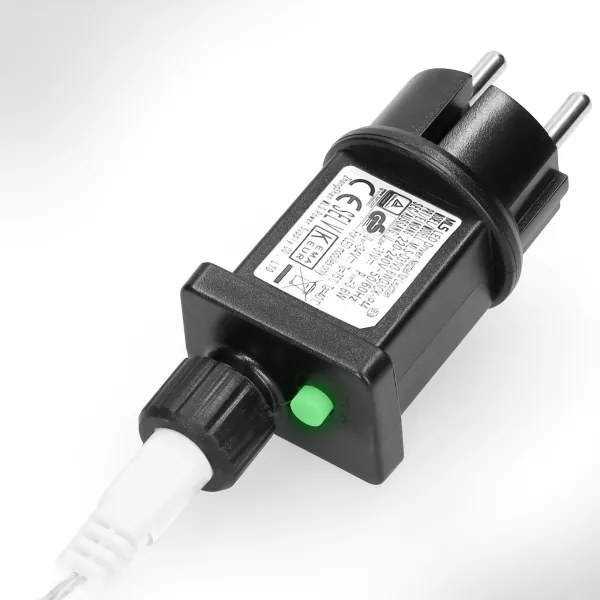 Brilagi - Ghirlandă LED pentru exterior, 400 LED, 8 funcții, 23 m, IP44, alb cald