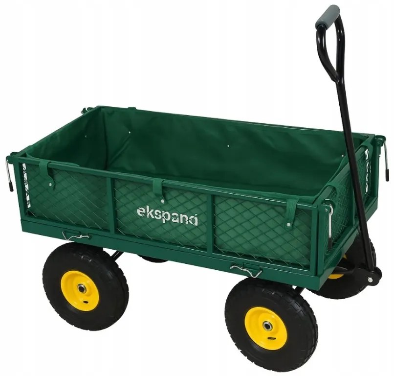 Cărucior de grădină 3in1 capacitate de încărcare până la 200 kg