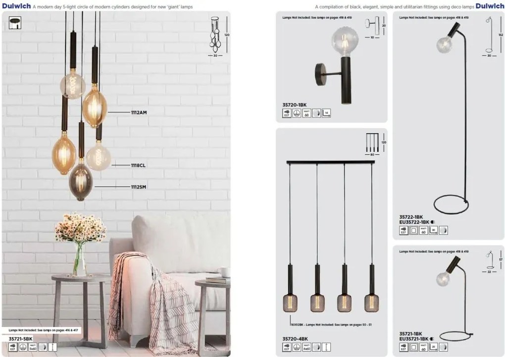 Lampadar, Lampa de podea design minimalist Dulwich