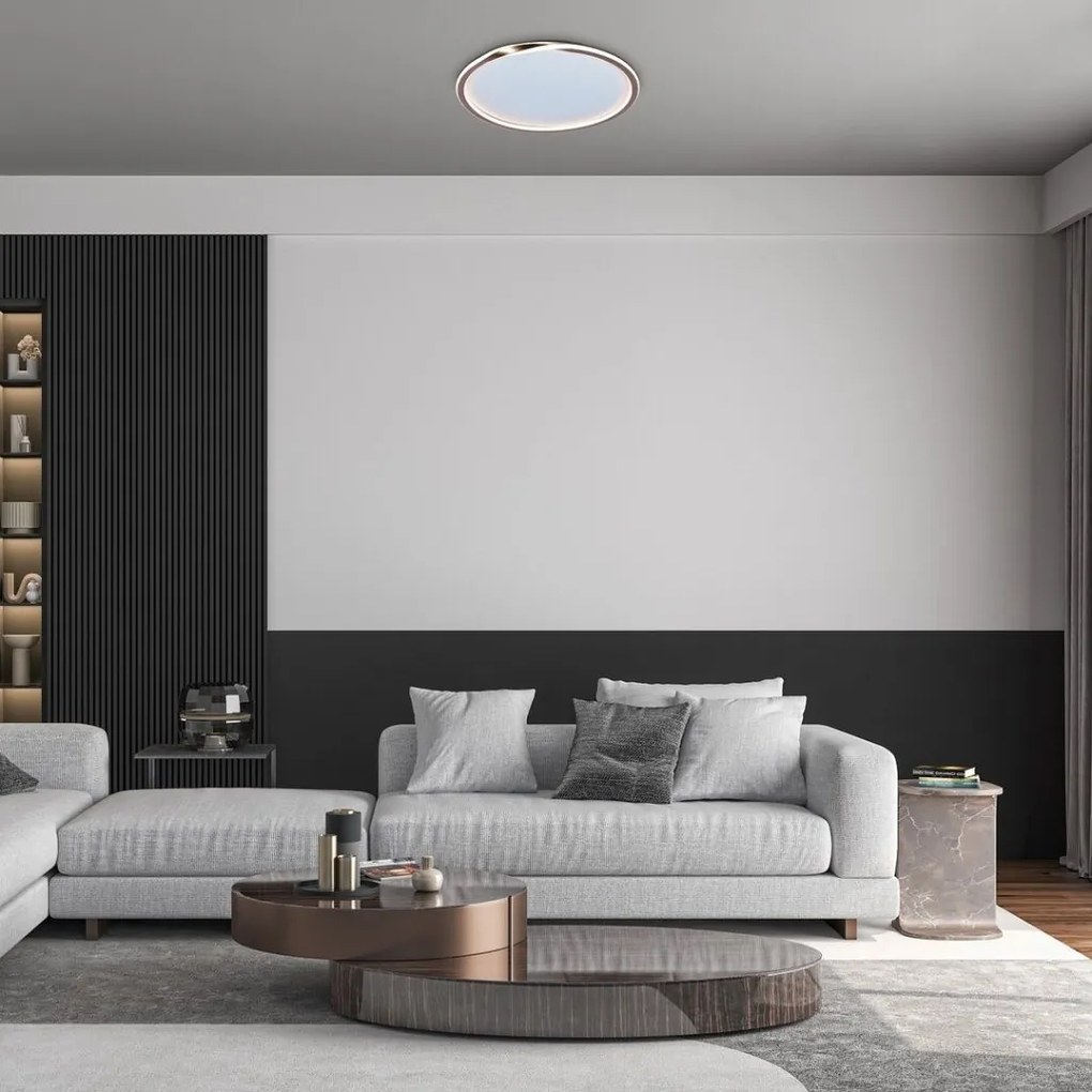 Plafoniera LED design modern Mathiola auriu