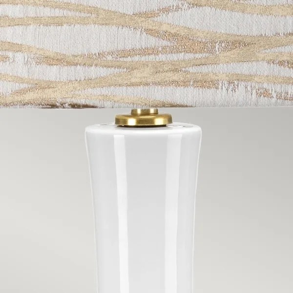 Lampă de masă Elstead MILO-AB-TL-LANT MILO 1xE27/60W/230V bej