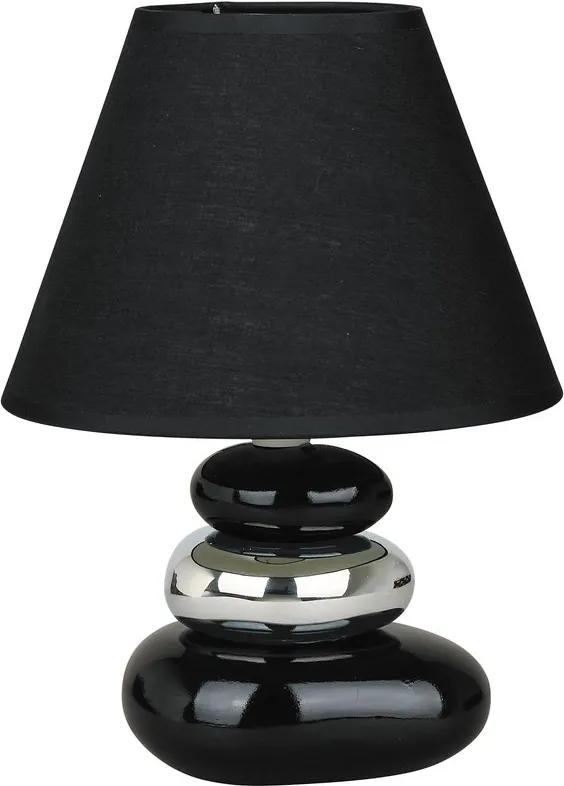 Rábalux Salem 4950 Lampa de masa de noapte  negru   ceramică   E14 1x MAX 40W   IP20