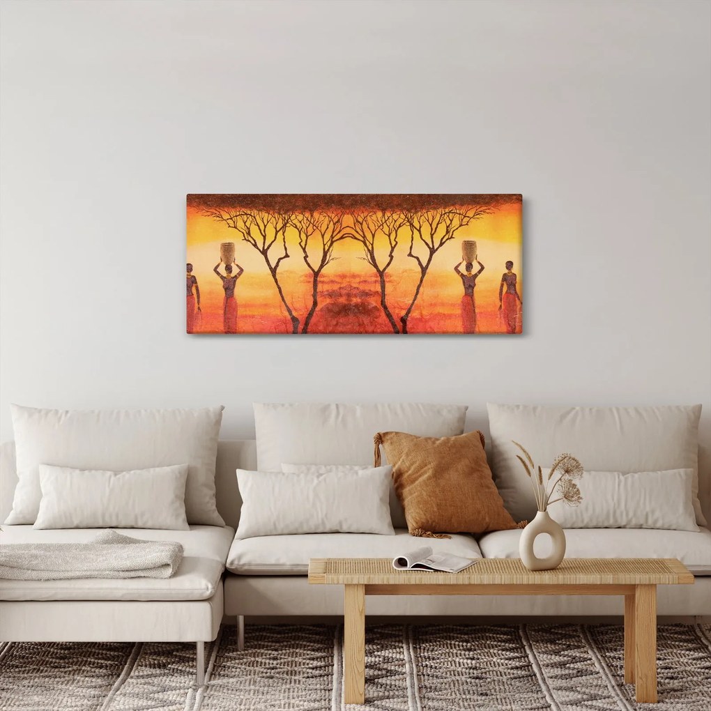 Tablou - Savana africană (120x50 cm)