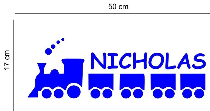 Sticker perete personalizat My Name Boy 6