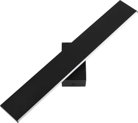 Aplica LED de perete BERNADETTA, 10 W, 230 V, 4000 K, neagră