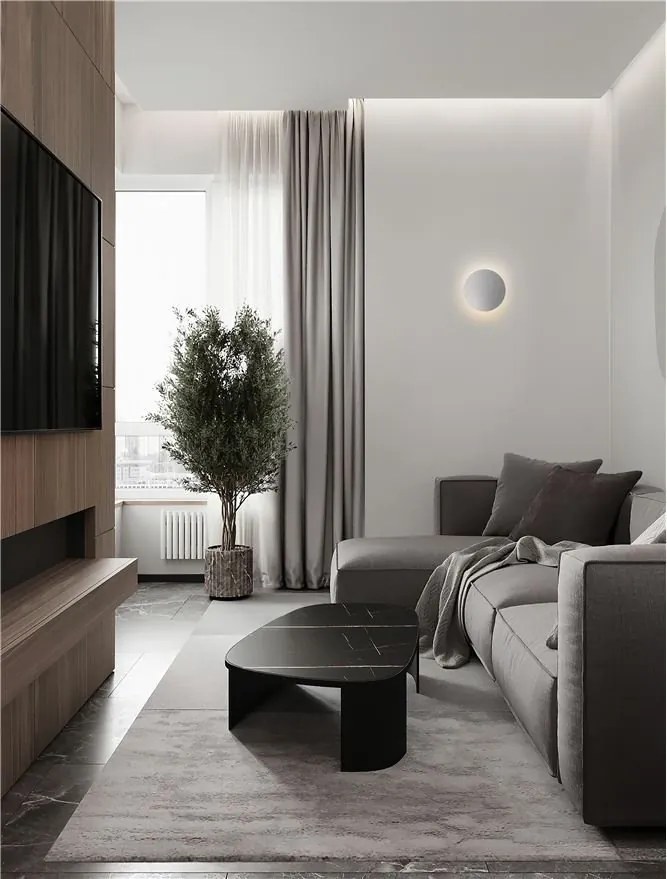 Aplica LED ambientala design modern ALIDA 30cm, 2700K NVL-9580601
