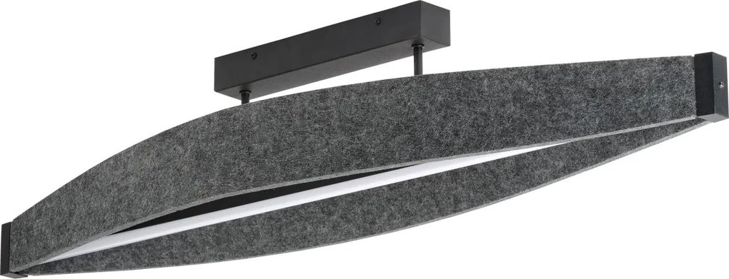 Osram DECOR FLAT - Plafonieră aplicată LED, 23W/230V, gri