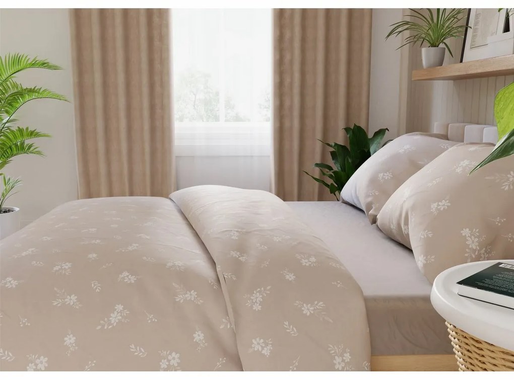 Lenjerie de pat din satin Velora, 140 x 200 cm, 70x 90 cm