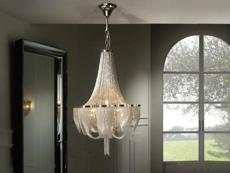 Lustra,Pendul modern diam.55cm, H-90cm Minerva 872853