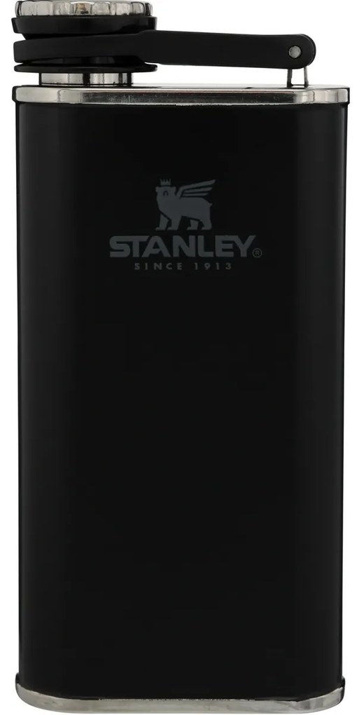 Stanley Placatka Easy-Fill Wide Mouth Flask 230 mlMatte Black Pebble