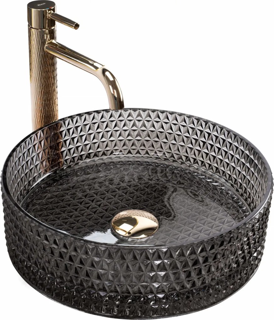 Lavoar pe blat Rea Cristal Black