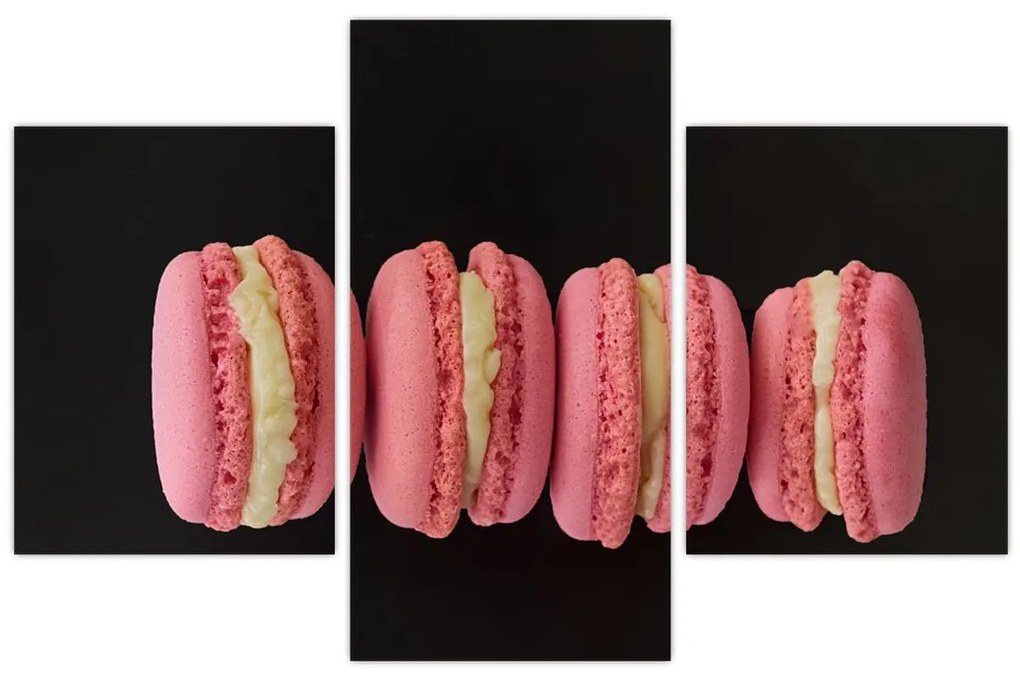 Tablou cu macarons (90x60 cm)