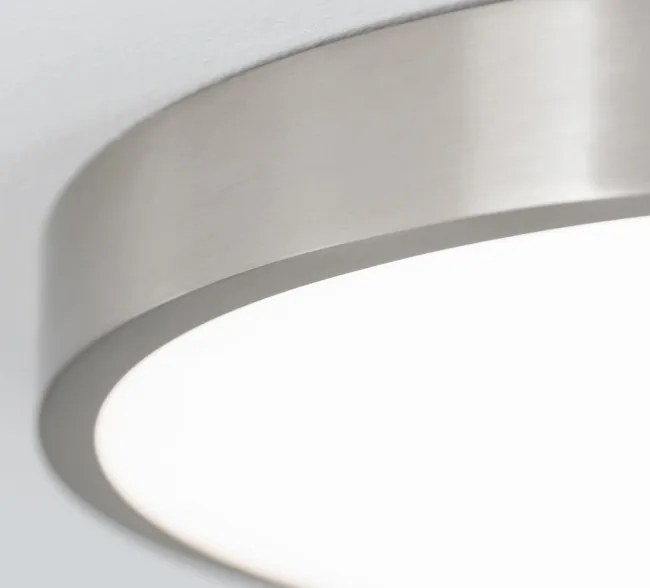 Plafoniera LED Bully 24cm satin chrome