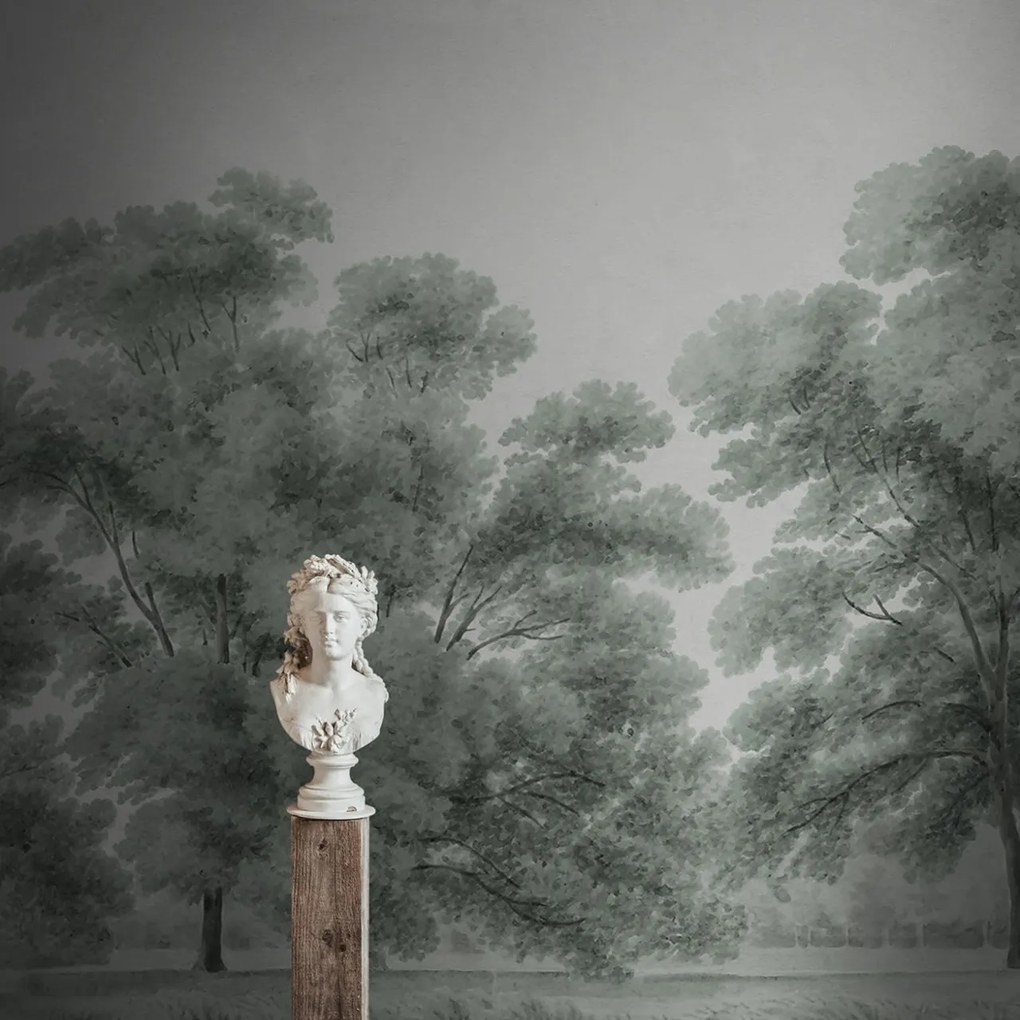 Fototapet, Whispering Forest, Blue, Rebel Walls