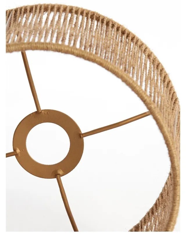 Abajur în culoare naturală ø 30 cm Tossa – Light &amp; Living