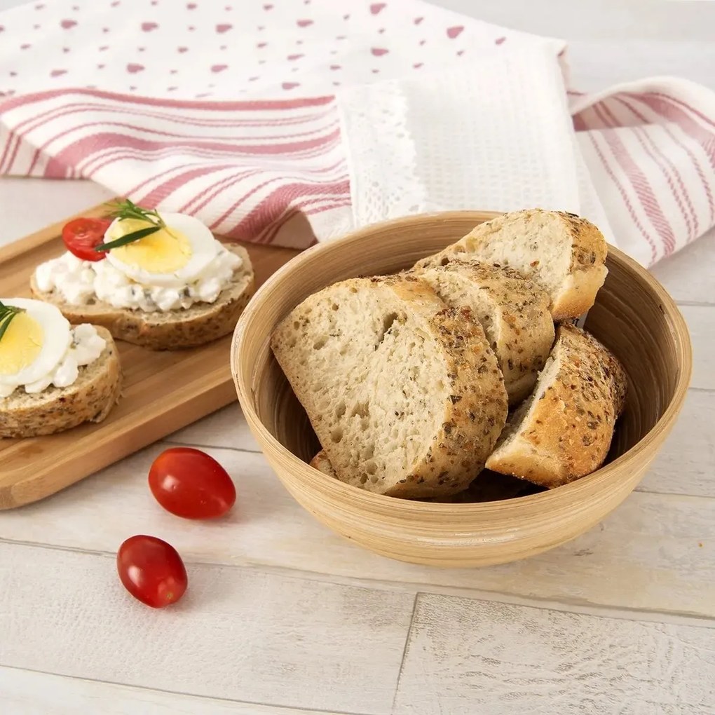 Bol din bambus Orion, 14  cm, S