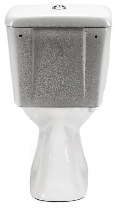 Toaletă monobloc Cleano cu evacuare inferioară și scaun