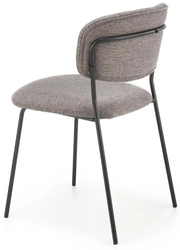 Scaun de bucaterie Zalar, gri/negru