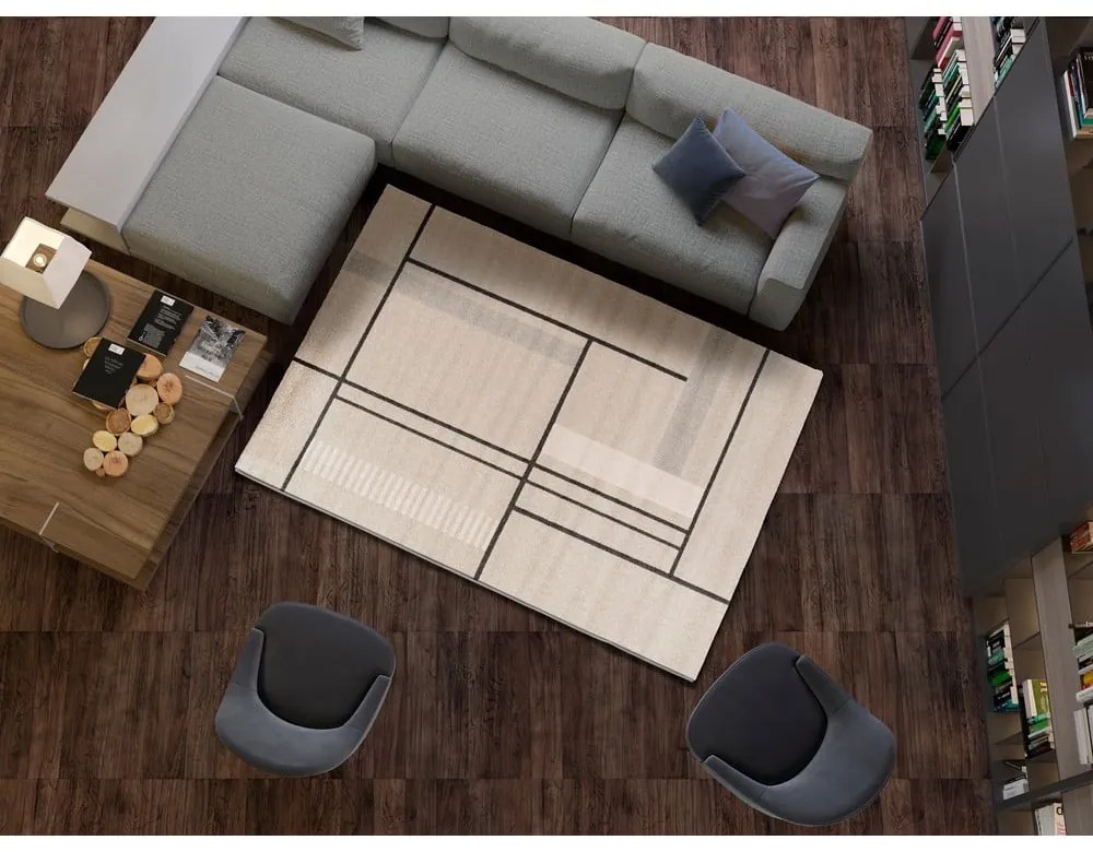 Covor bej 160x230 cm Domus – Universal