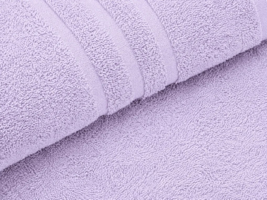 Prosop CLASSIC COLOR 50 x 100 cm lavanda, 100% bumbac
