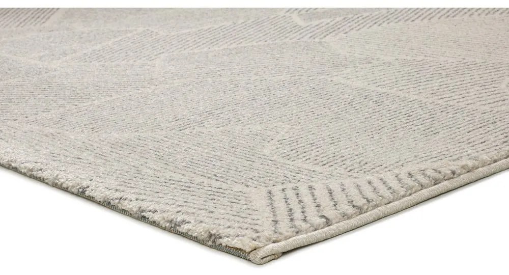 Covor gri deschis-crem 133x190 cm Porto – Universal