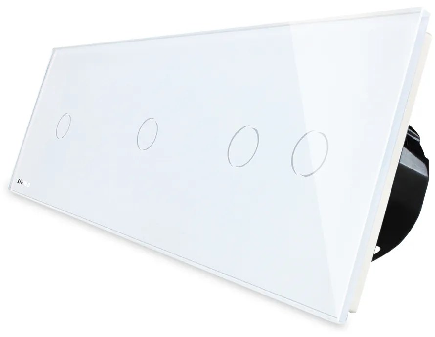 Intrerupator cu touch simplu+simplu+dublu LIVOLO din sticla