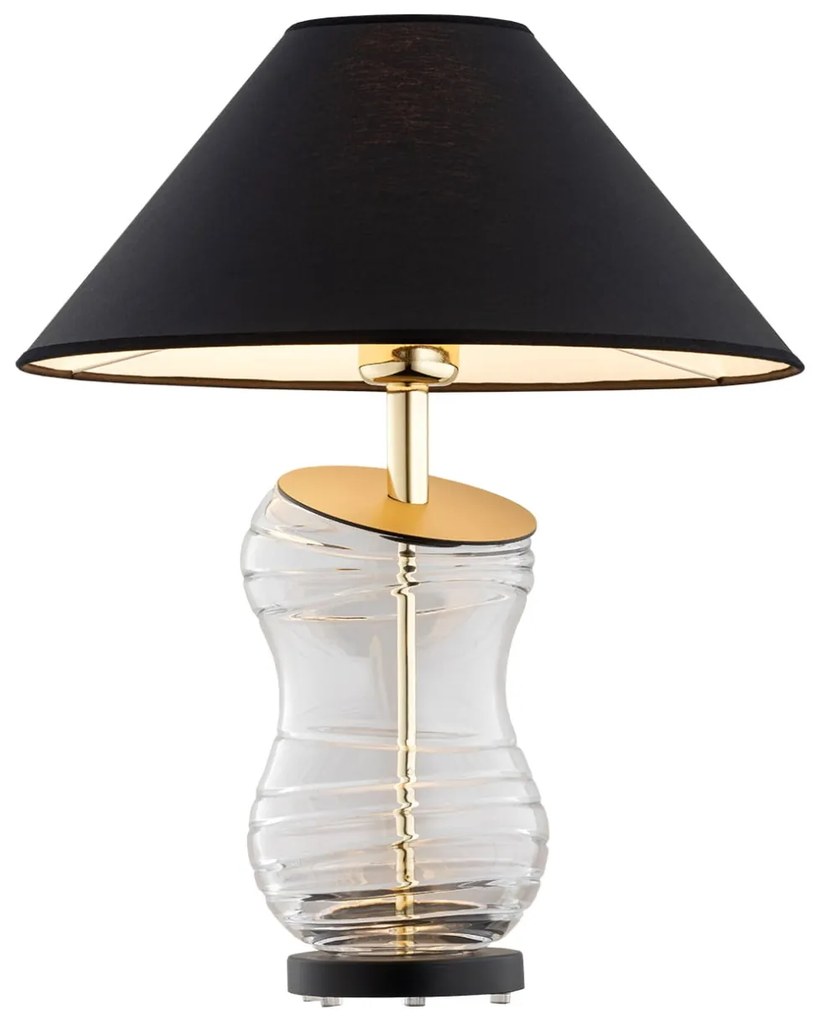 Veioza, lampa de masa design modern Veneto negru