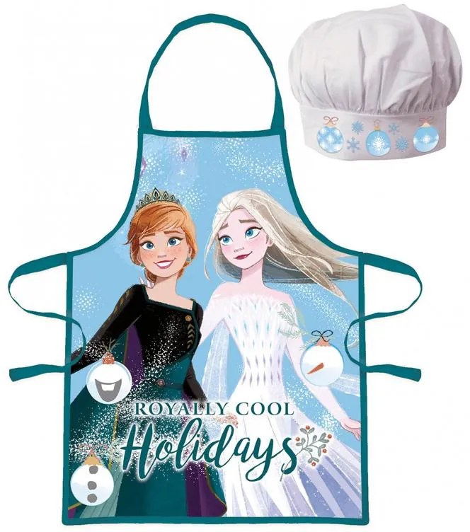 Disney Regatul de gheață Royally Cool Set de șorț pentru copii de Crăciun, 2 piese