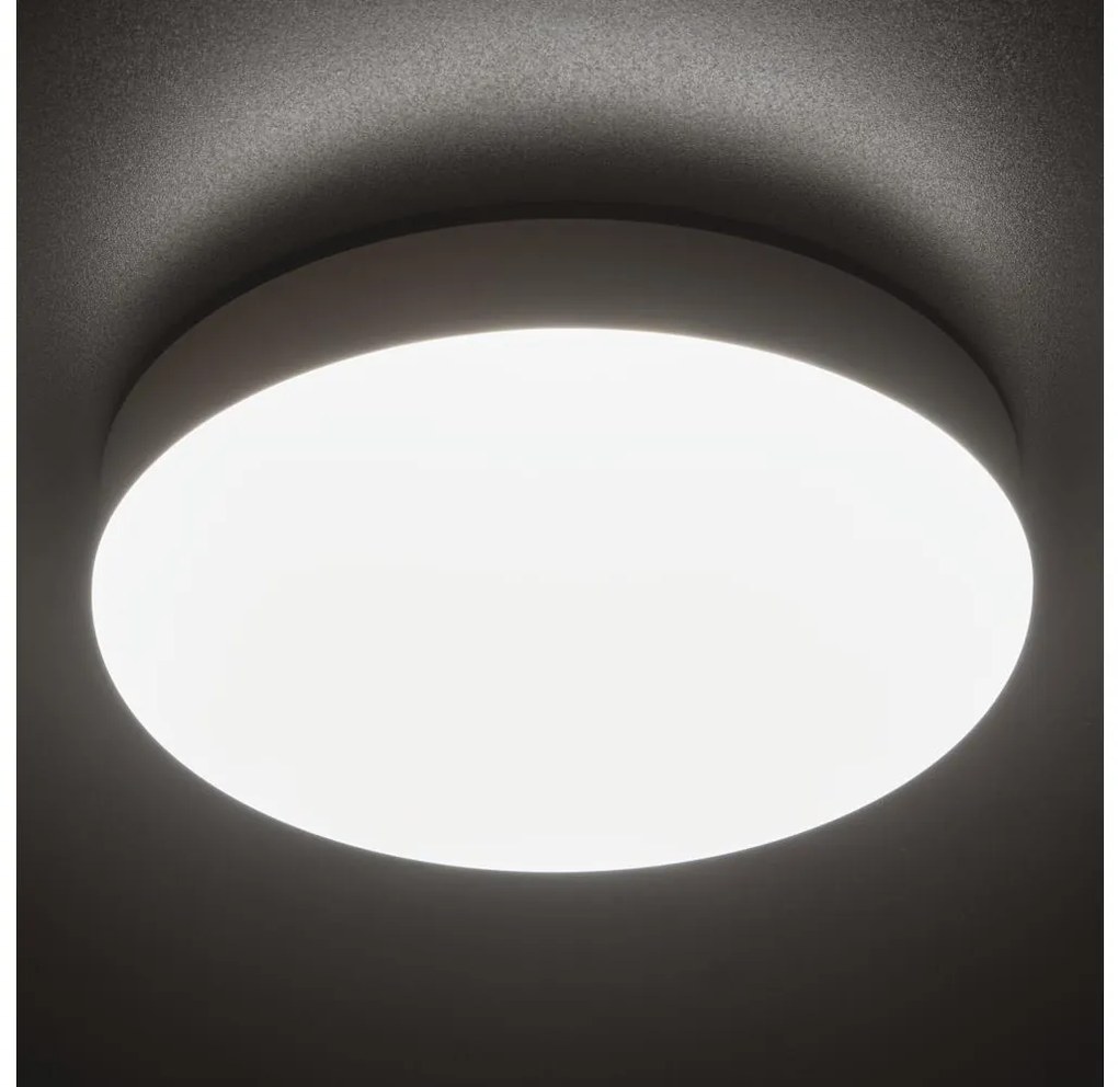 Plafonieră LED industrială cu senzor Kanlux 37298 IPER LED/10W/230V IK10 IP65 rotund