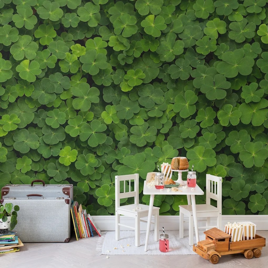 Fototapet, 3D Clover, Rebel Walls