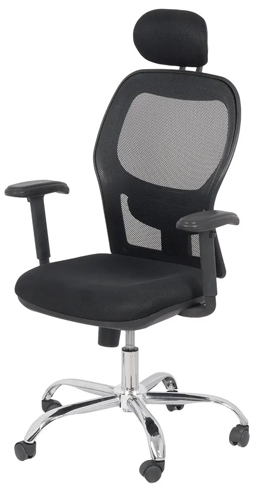 Scaun de birou ergonomic  OFF 989 negru