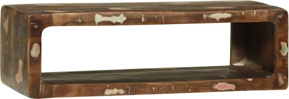 vidaXL Cabinet TV Multicolour 80 x 30 x 25 cm Lemn masiv recuperat