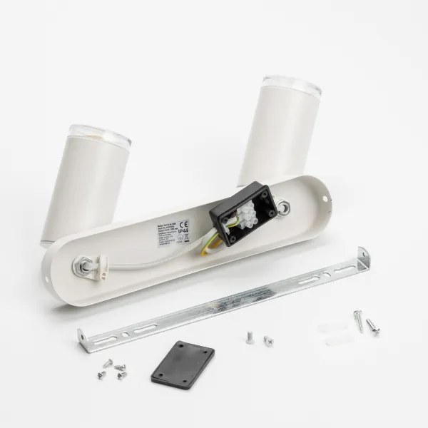 Spot pentru baie Brilagi SELE 2xGU10/30W/230V IP44 alb