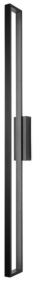 Aplica LED de perete iluminat ambiental DURBAN 30W neagra