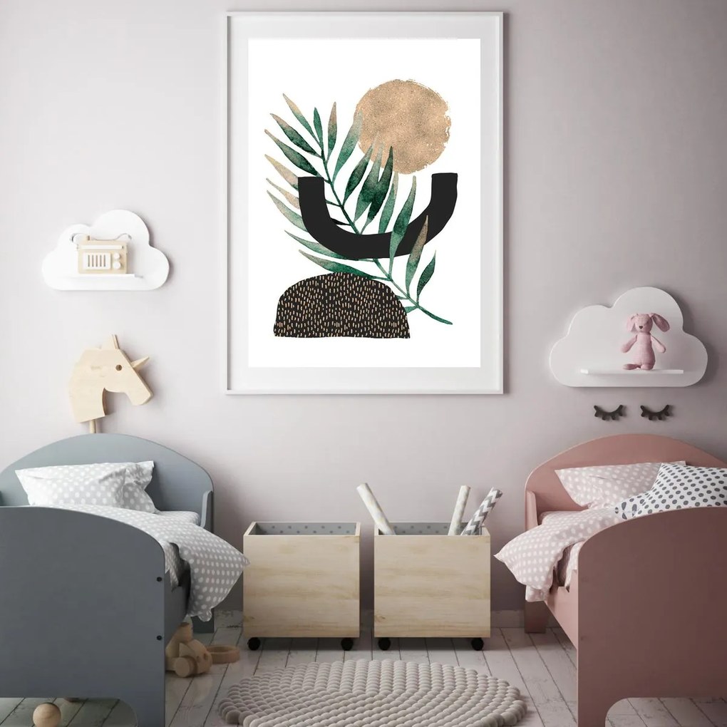 Poster - Abstracție simbolică (A4)