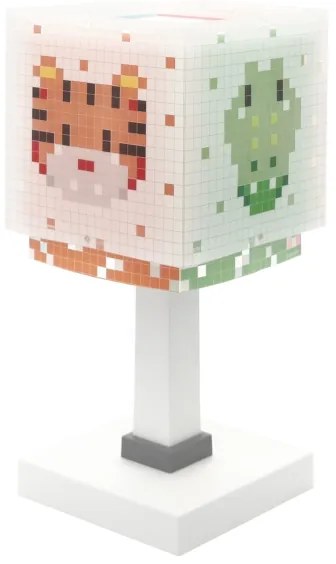 Veioză pentru copii Dalber 63371 LITTLE PIXEL 1xE14/8W/230V